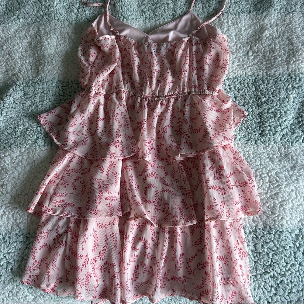 Trixxi Pink Ruffled Mini Dress - Picture 5 of 6